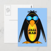 ジャズマン ポストカード (正面/裏面)