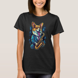 ジャズミュージシャンコルギドックスソフォン Tシャツ