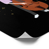 ジャズミュージシャンジャズバンドラバー ポスター (角)