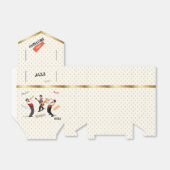 ジャズミュージシャンレトロミュージックブルースヴィンテージアー絵を描ト フェイバーボックス (折り畳みなし)