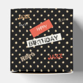 ジャズミュージシャンレトロミュージックブルースヴィンテージアー絵を描ト フェイバーボックス (上部)