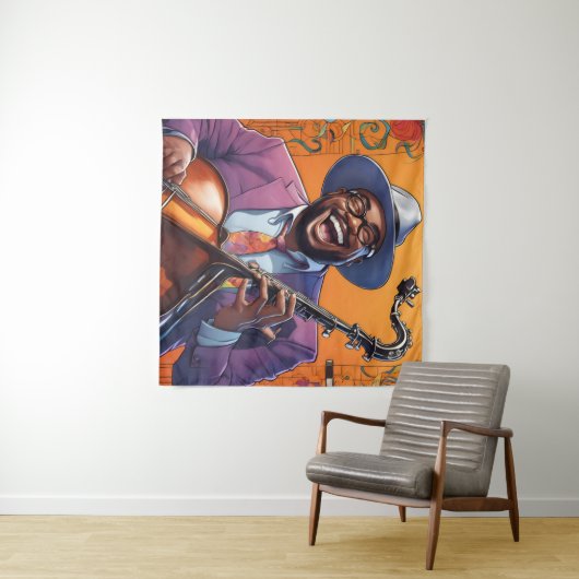 ジャズミュージシャン タペストリー (インサイチュ(横))