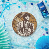 ジャズミュージシャン ペーパープレート (パーティー)