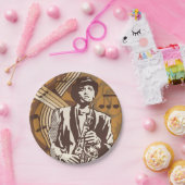 ジャズミュージシャン ペーパープレート (パーティー)