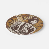 ジャズミュージシャン ペーパープレート (アングル)