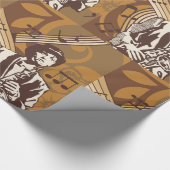 ジャズミュージシャン ラッピングペーパー (角)