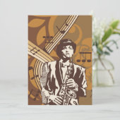 ジャズミュージシャン 招待状 (スタンド正面)