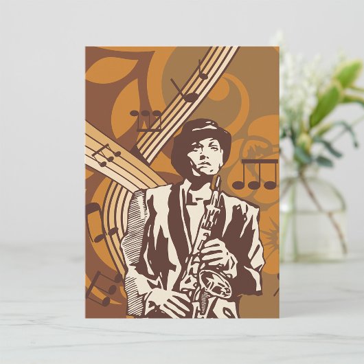 ジャズミュージシャン 招待状