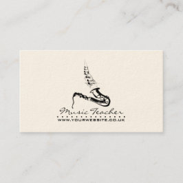 ジャズミュージシャン/音楽先生名刺 名刺