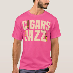ジャズミュージックミュージシャンジャズバンドトランペットジャズダンス Tシャツ
