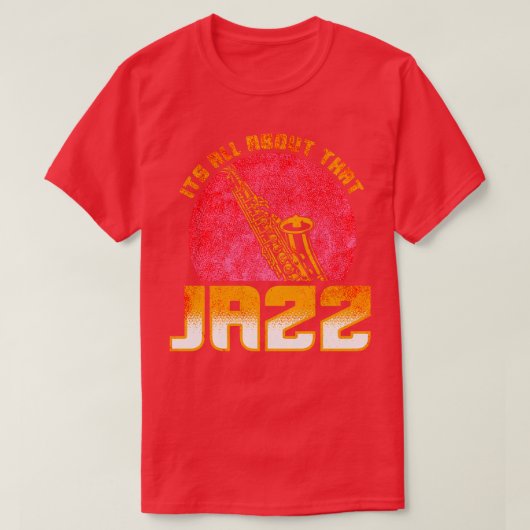ジャズミュージック2 Tシャツ (デザイン正面)