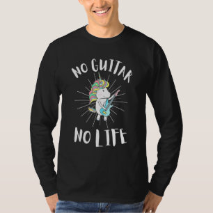 ジャズミュージック&ジャズギター – Unicorn Guitarist Tシャツ