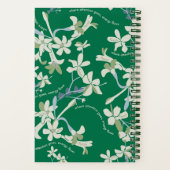 ジャズミンフォーカスグリーン ノートブック (裏面)