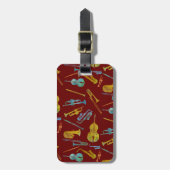 ジャズメドレー ラゲッジタグ (正面縦)