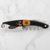 ジャズモノグラム黒コルクスクリューの色 ソムリエナイフ (正面)