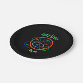 ジャズライフ紙プレート ペーパープレート (アングル)