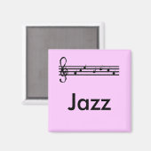 ジャズラバーズパープル マグネット (正面/裏面)