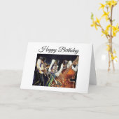 ジャズラバー-誕生日 カード (黄色い花)