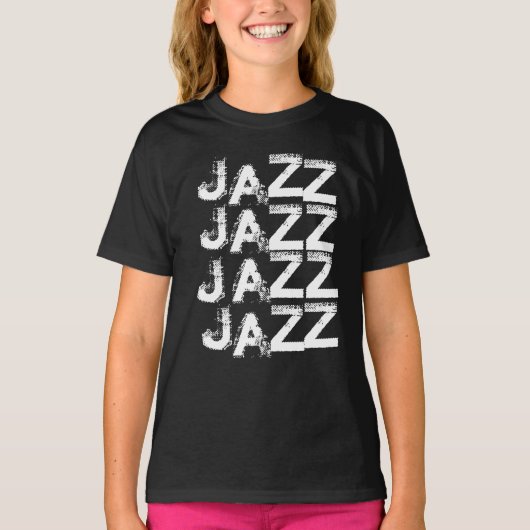ジャズリピートロゴ Tシャツ (正面)