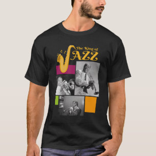 ジャズルイ・アームストロング王 Tシャツ
