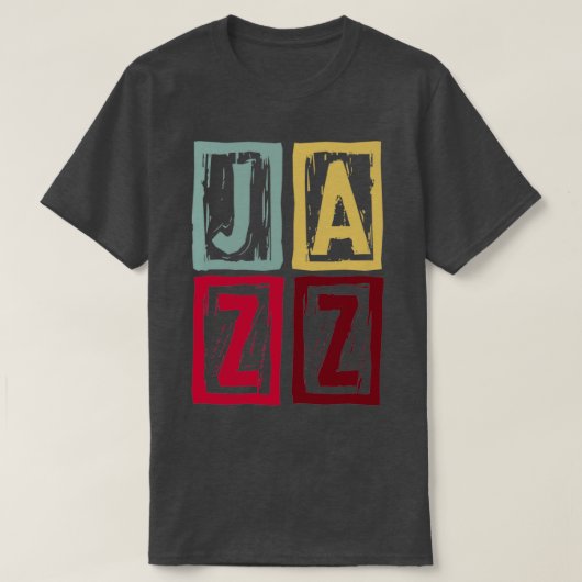ジャズレトロ2 Tシャツ (デザイン正面)