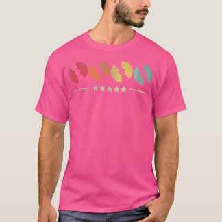 ジャズロックミュージックのビニールレコード Tシャツ