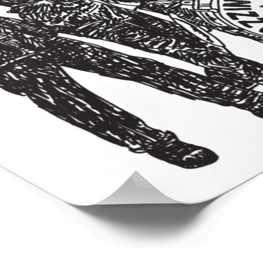 ジャズ交響楽団 ポスター (角)