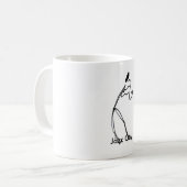 ジャズ人のカスタマイズ可能なマグ コーヒーマグカップ (正面左)