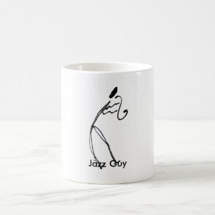 ジャズ人のカスタマイズ可能なマグ コーヒーマグカップ