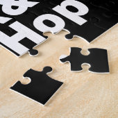 ジャズ及び精神及びファンク及びヒップホップ ジグソーパズル (側面)