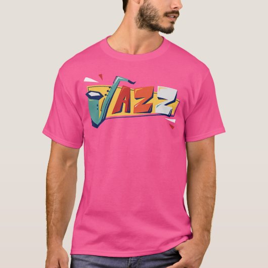 ジャズ国際的デー – ジャズ愛好家 Tシャツ (正面)