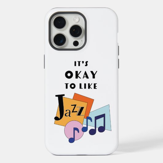 ジャズ好きも悪くない V.2 iPhoneケース (裏面)