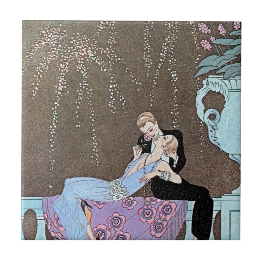 ジャズ年齢の花火 タイル (正面)