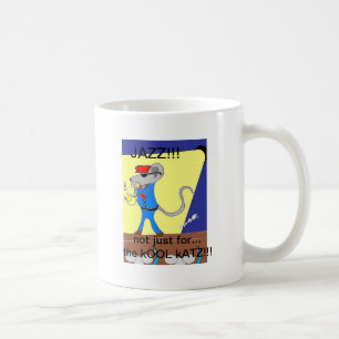 ジャズ恋人のデザイン コーヒーマグカップ