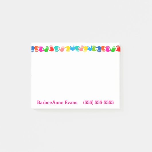 ジャズ手 ポストイット (正面)