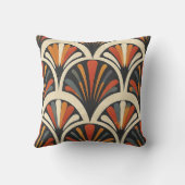 ジャズ時代のグラーム反復パターン クッション (裏面)