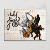 ジャズ時代を超越した雰囲気のTouch ポストカード (正面)