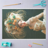 ジャズ時代フラッパーとグレース・デコページ 薄葉紙 (クラフト)