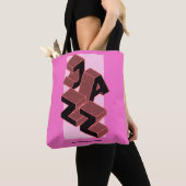 ジャズ最高の即興で、ジャズ愛好家のためのバッグ トートバッグ (クローズアップ)