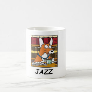 ジャズ本好きになれマグ! コーヒーマグカップ