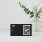 ジャズ歌手 名刺 (スタンド正面)