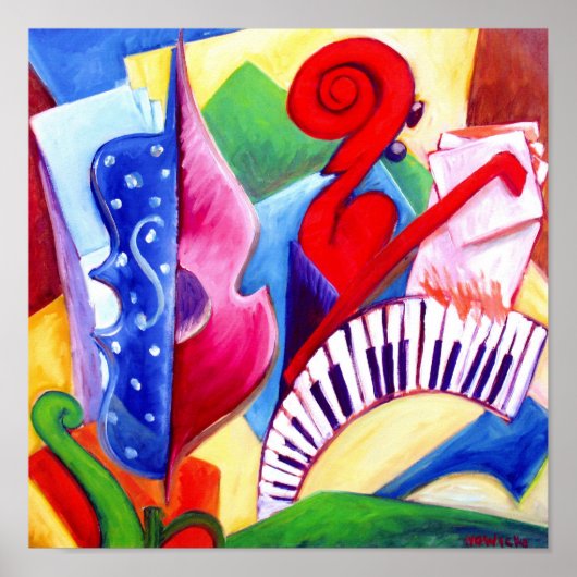 ジャズ気分 ポスター (正面)