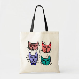 ジャズ猫のトートバック トートバッグ