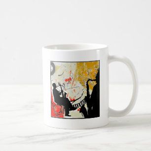 ジャズ男 コーヒーマグカップ