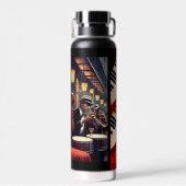 ジャズ簡単聞の音楽管弦楽団が絶縁 ウォーターボトル (背面)