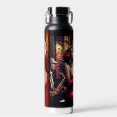 ジャズ簡単聞の音楽管弦楽団が絶縁 ウォーターボトル (正面)