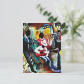 ジャズ財布.jpg ポストカード (スタンド正面)