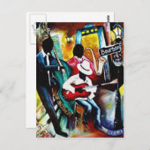 ジャズ財布.jpg ポストカード (正面/裏面)