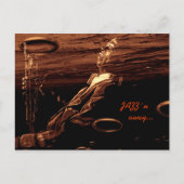 ジャズ遠くに... ポストカード (正面)