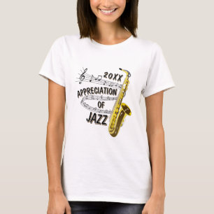 ジャズ鑑賞  Tシャツ